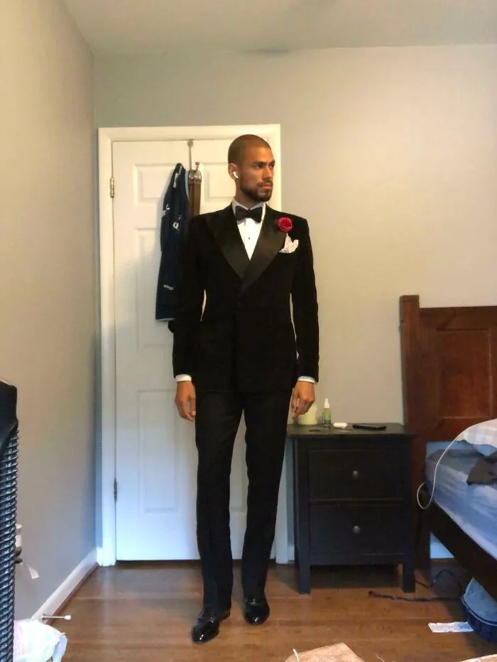 Taking Out My Dinner Jacket And Tuxedo Trousers For This Saturday. What Do You Think?