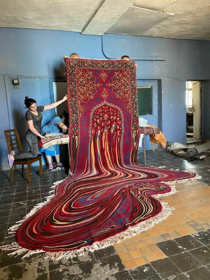 Magic Carpets: The Art Of Faig Ahmed's Melted And Pixellated Rugs