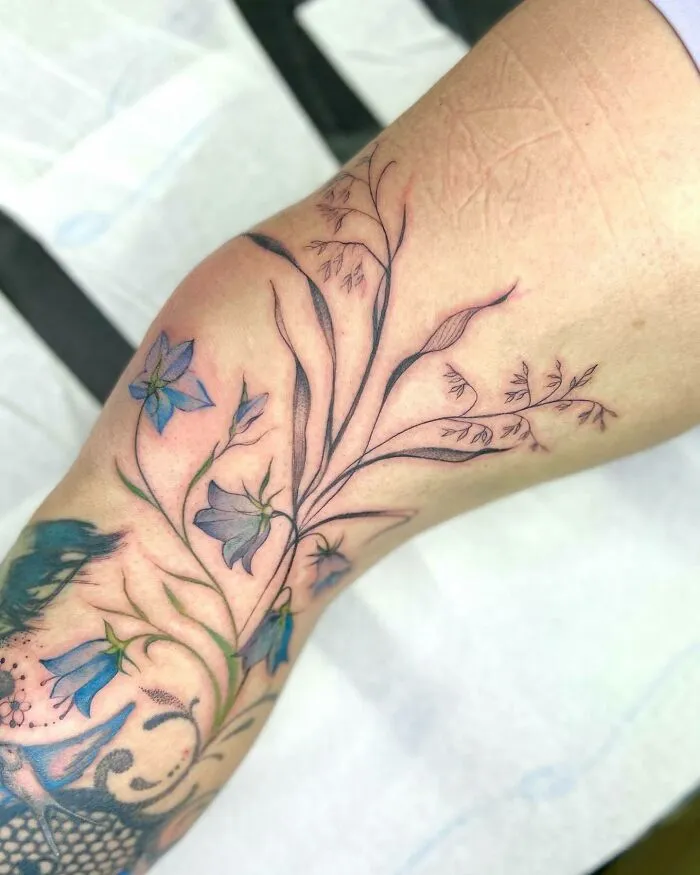 Knee Filler Tattoo
