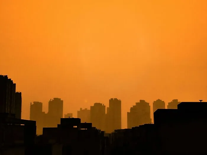 Boom de la construcción en Newtown, India