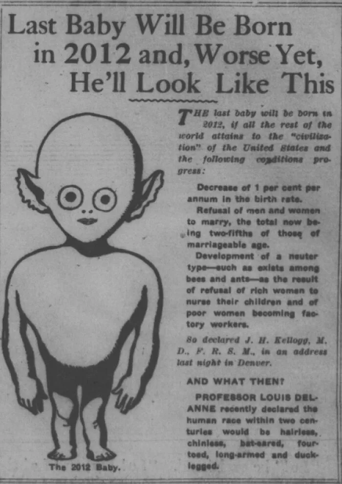 Prediction From 1913