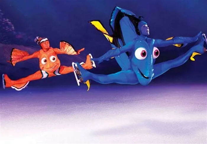 Los chicos y yo tratando de encontrar a Nemo