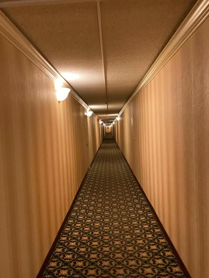 Me siento como en el hotel de El resplandor