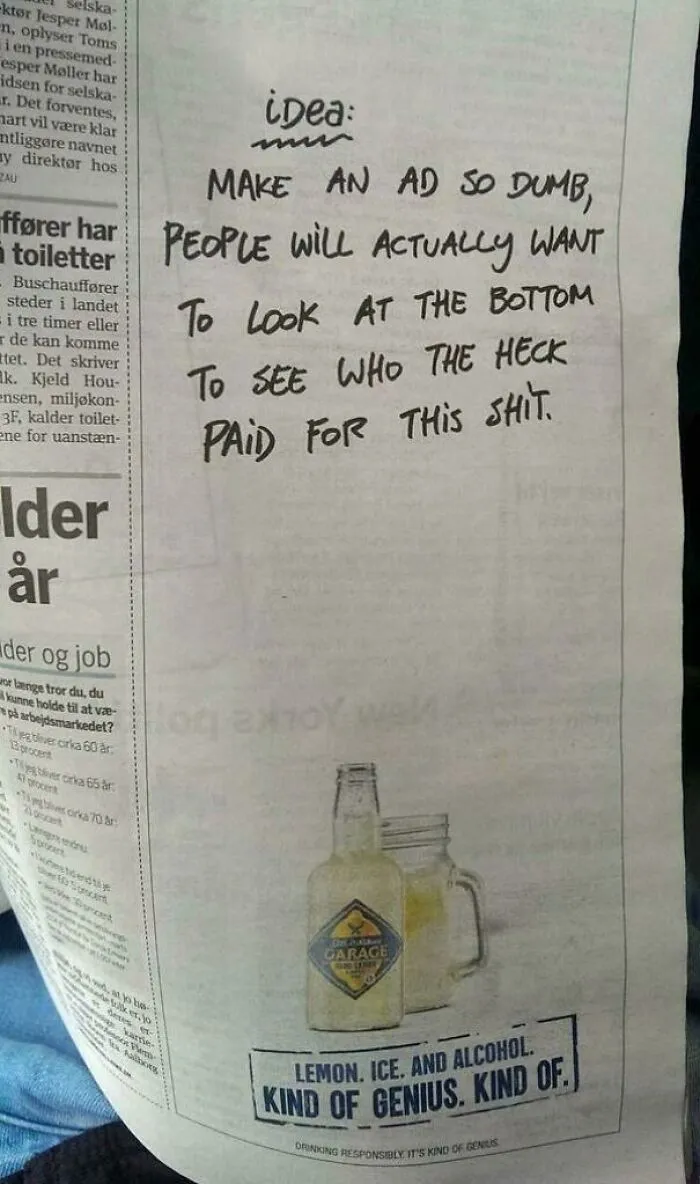An Idea So Stupid