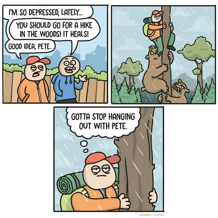 30 Quirky And Dark Comics With Twisted Endings By “Whoops Comics”