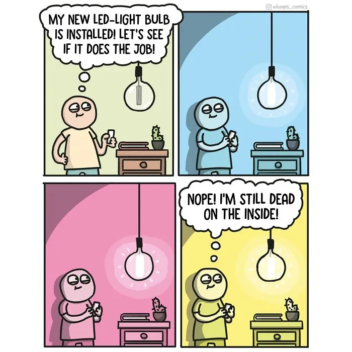 30 Quirky And Dark Comics With Twisted Endings By “Whoops Comics”