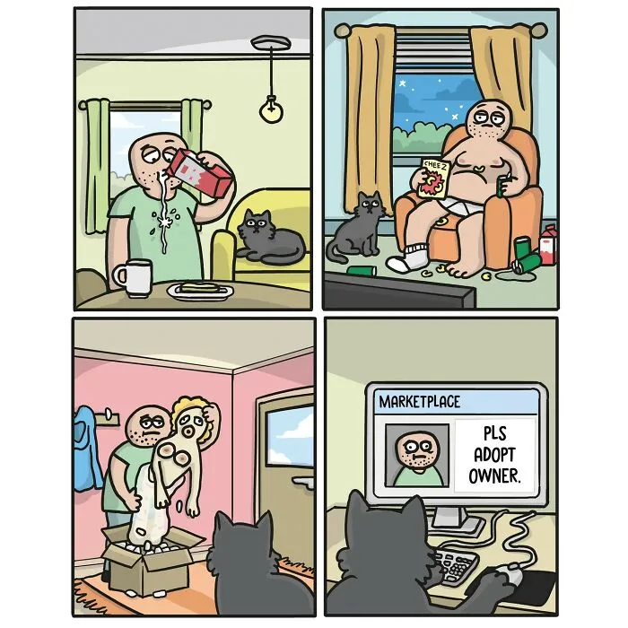 30 Quirky And Dark Comics With Twisted Endings By “Whoops Comics”