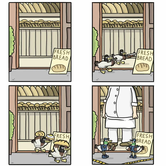 30 Quirky And Dark Comics With Twisted Endings By “Whoops Comics”