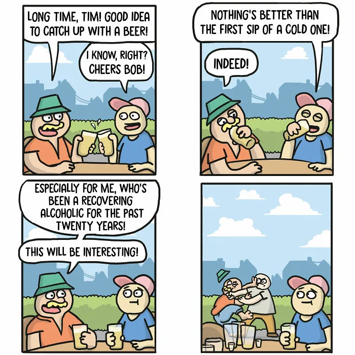 30 Quirky And Dark Comics With Twisted Endings By “Whoops Comics”