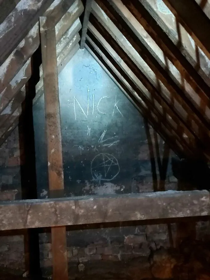Found This In My Girlfriends Loft. She Only Moved In 3 Months Ago And Says She Has Never Been Up There. Guess What My Name Is