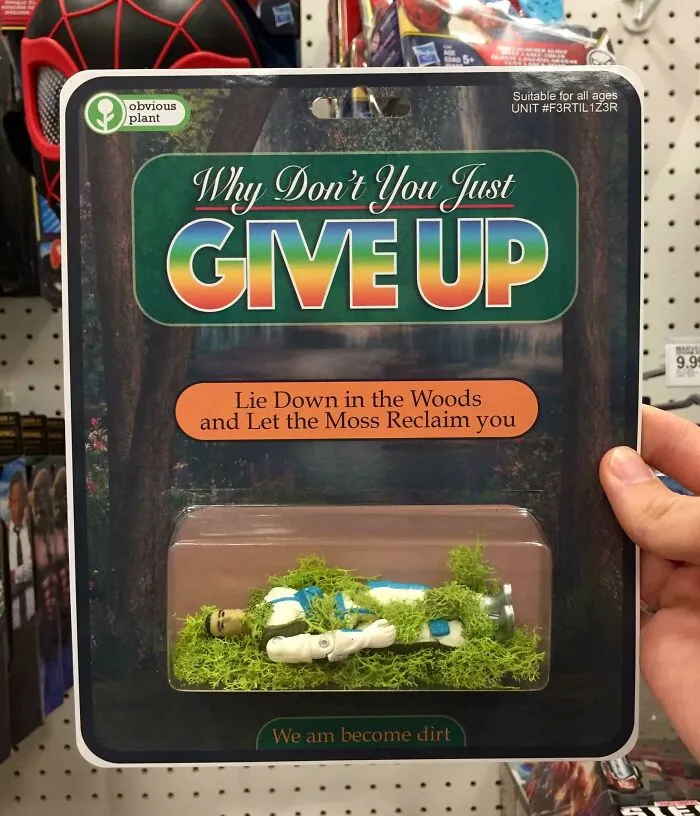 Quietly Accepting Defeat