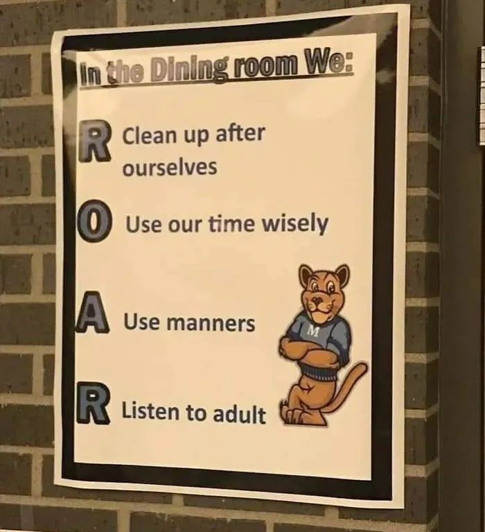 Rclean, Ouse, Ause, Rlisten... Got It