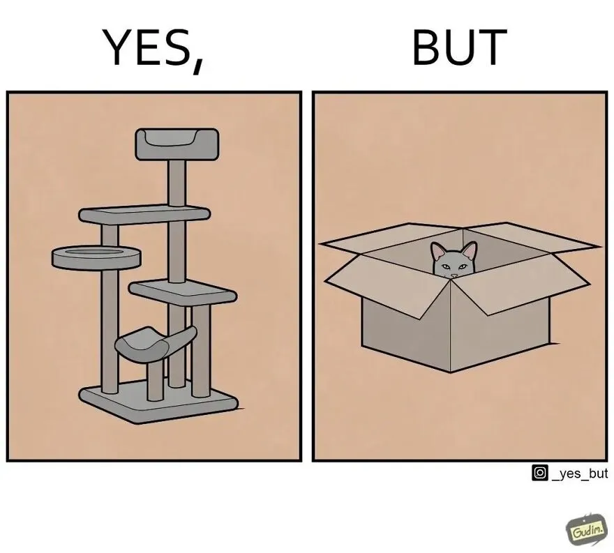 “Yes, But”: Artist Creates A Series Of Illustrations That Depict Our Society’s Contradictions, And Here Are 21 Of His Comics, Pet Edition