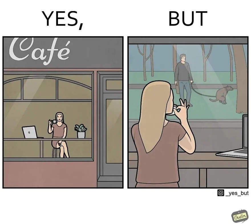 “Yes, But”: Artist Creates A Series Of Illustrations That Depict Our Society’s Contradictions, And Here Are 21 Of His Comics, Pet Edition