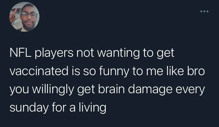 Brain Damage: Cool, Vaccine: Nope, Thanks