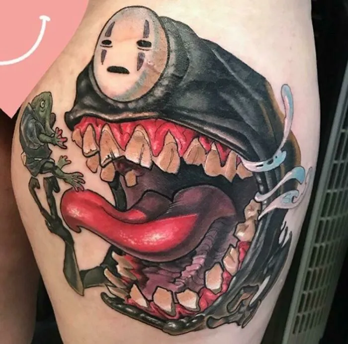 No Face Tattoo