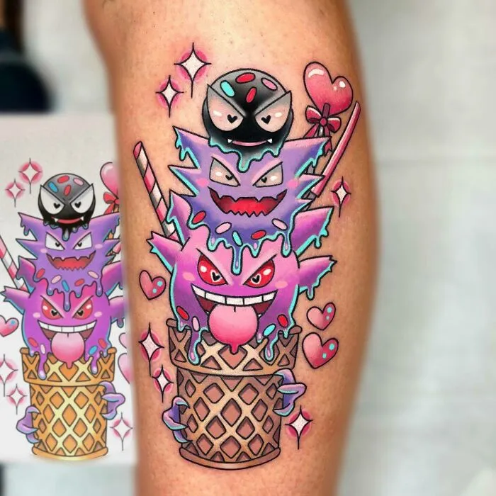 Pokemon Tattoo