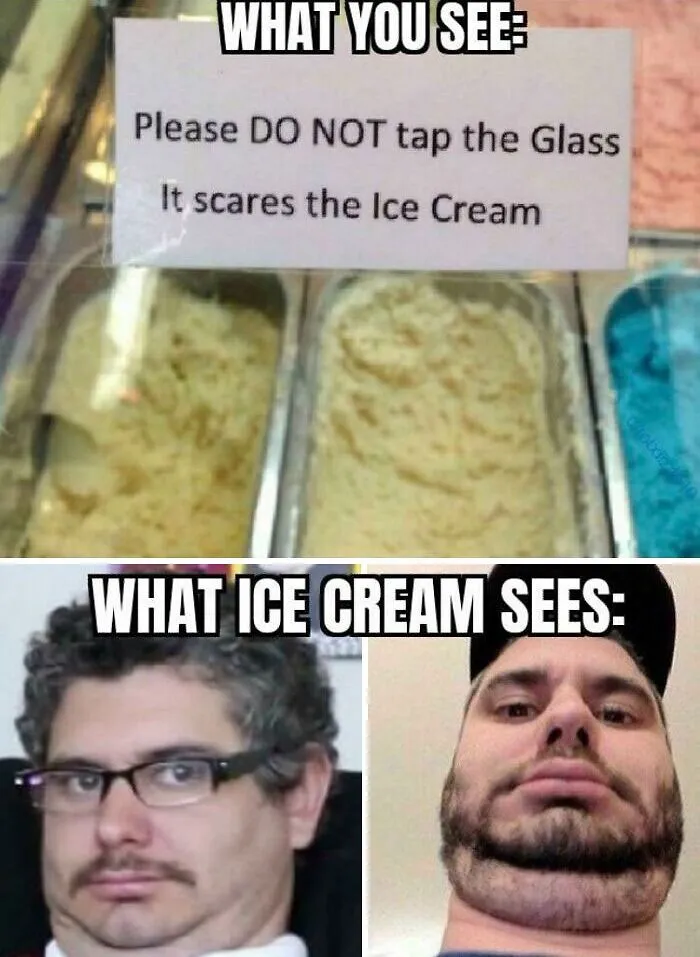 The Ice Cream Is Trying To Sleep