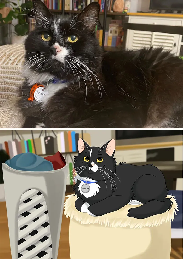 From Furballs To Fairytales: Artist Creates Adorable Pet Portraits In Disney Style (32 New Pics)