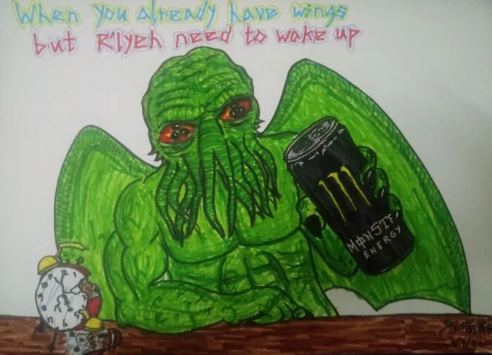 Here Are 37 Random Lovecraft Doodles That I Drew