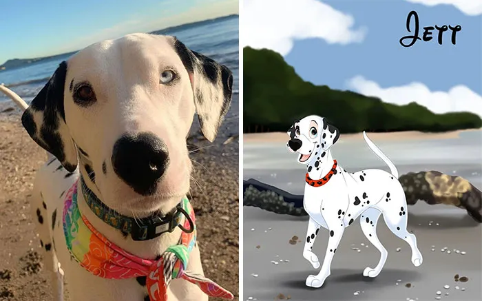 From Furballs To Fairytales: Artist Creates Adorable Pet Portraits In Disney Style (32 New Pics)