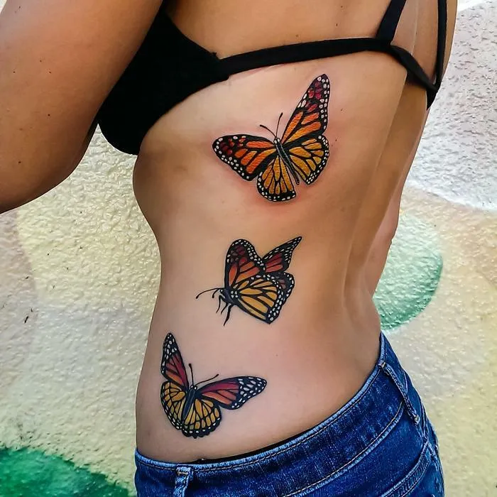 Monarch Butterflies Tattoo