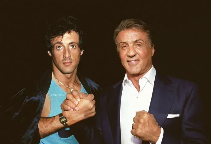 Sylvester Stallone y Rocky Balboa