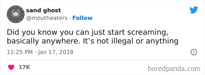 Feel Free To Scream