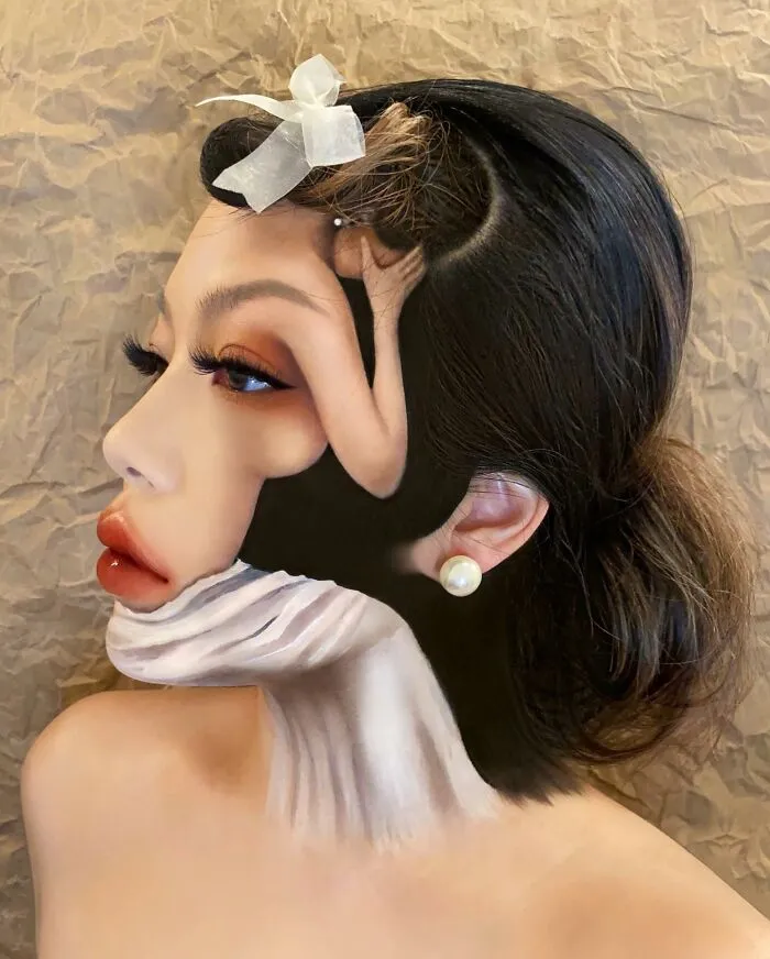 31 Looks fascinantes de ilusiones ópticas creados por esta maquilladora (nuevas fotos)