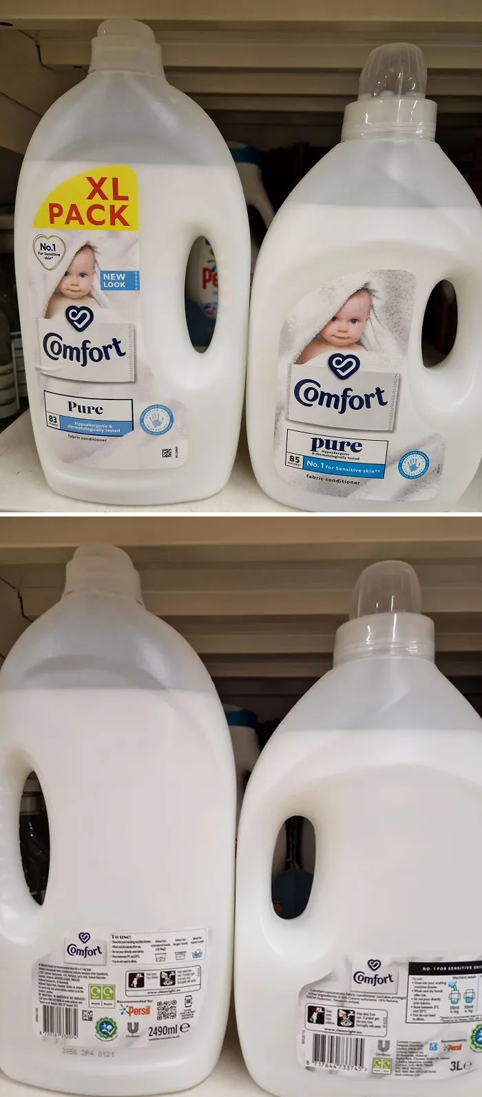 New 'Xl Pack' Fabric Conditioner