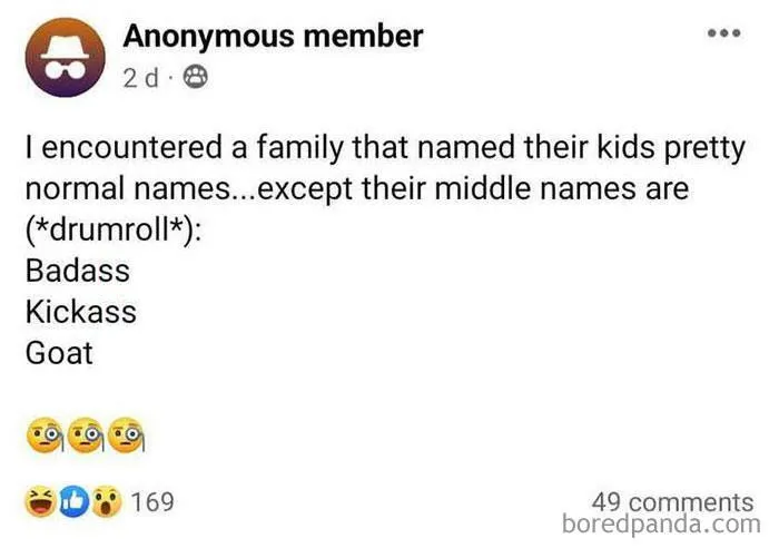 Funny Unique Names