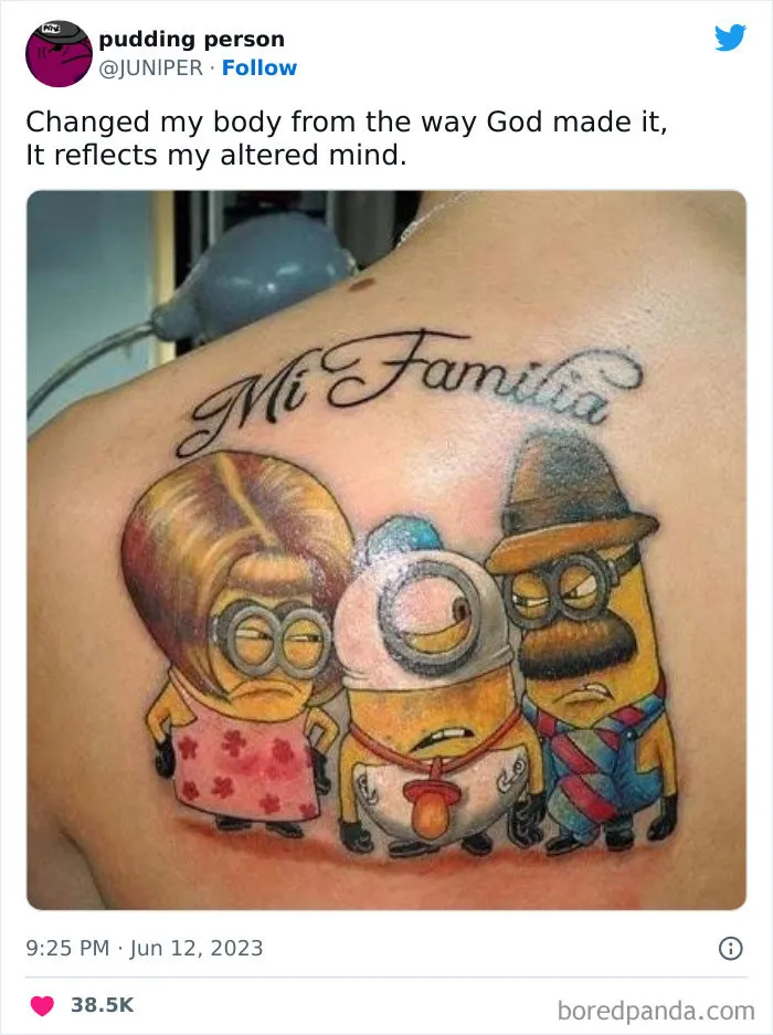30 Gloriously Bad Tattoos That Were Shared In Response To Grimes’ New Ink