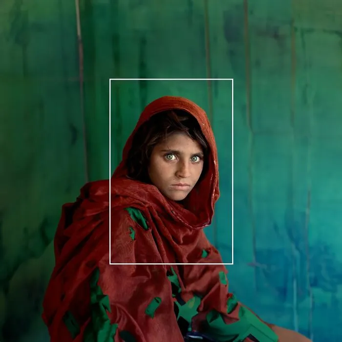 La chica afgana (Sharbat Gula) por Steve Mccurry 