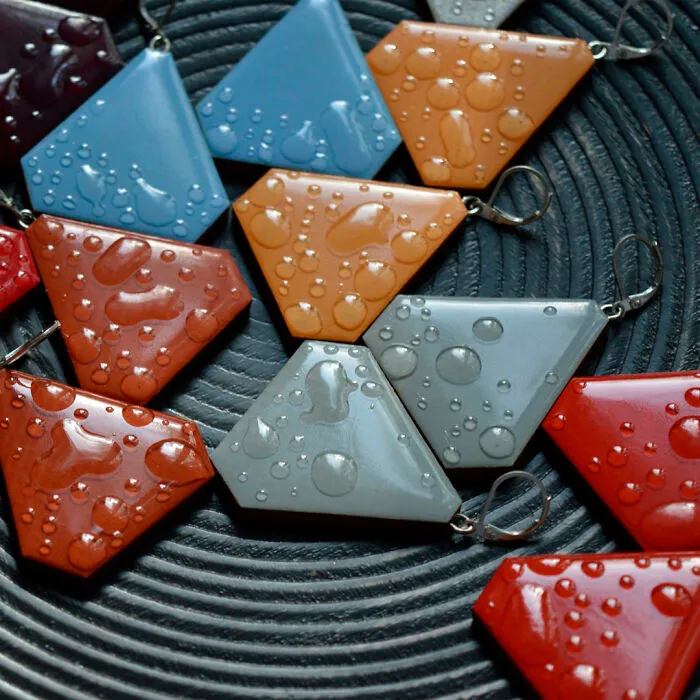 Handmade Wooden Earrings