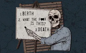 Here Are 65 Of My Relatable Artworks Of Skeletons With Dark Inspirational Messages