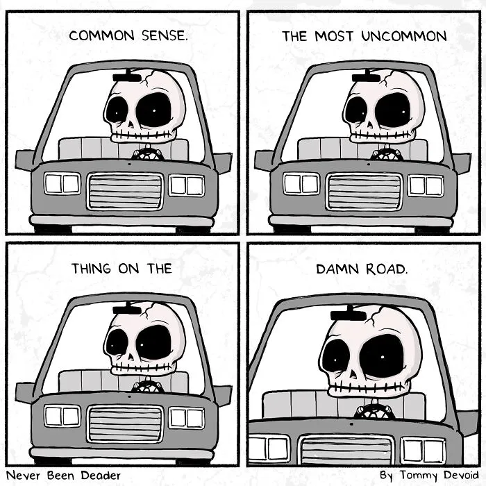 My 30 Comics “Never Been Deader” Infused With Relatable Humorous Darkness