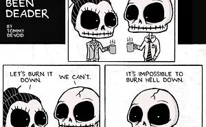 My 30 Comics “Never Been Deader” Infused With Relatable Humorous Darkness