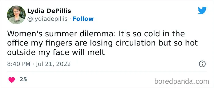 People Who Are Freezing In The Office Can't Help But Complain On Twitter And Here Are 40 Of The Most Relatable Tweets