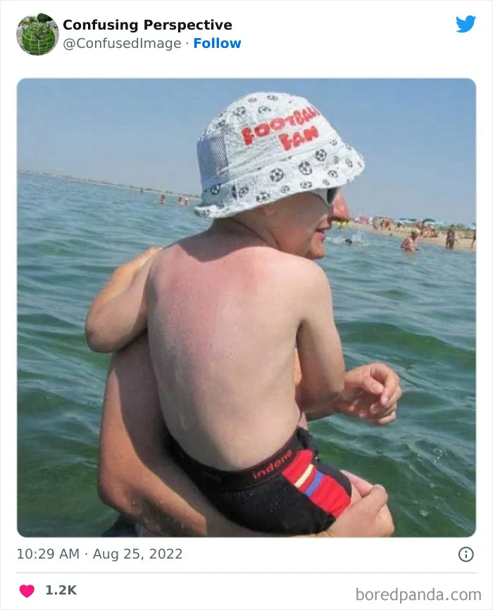 40 Fotos realmente confusas que parecen editadas hasta que las miras dos veces, compartidas por esta cuenta de Twitter