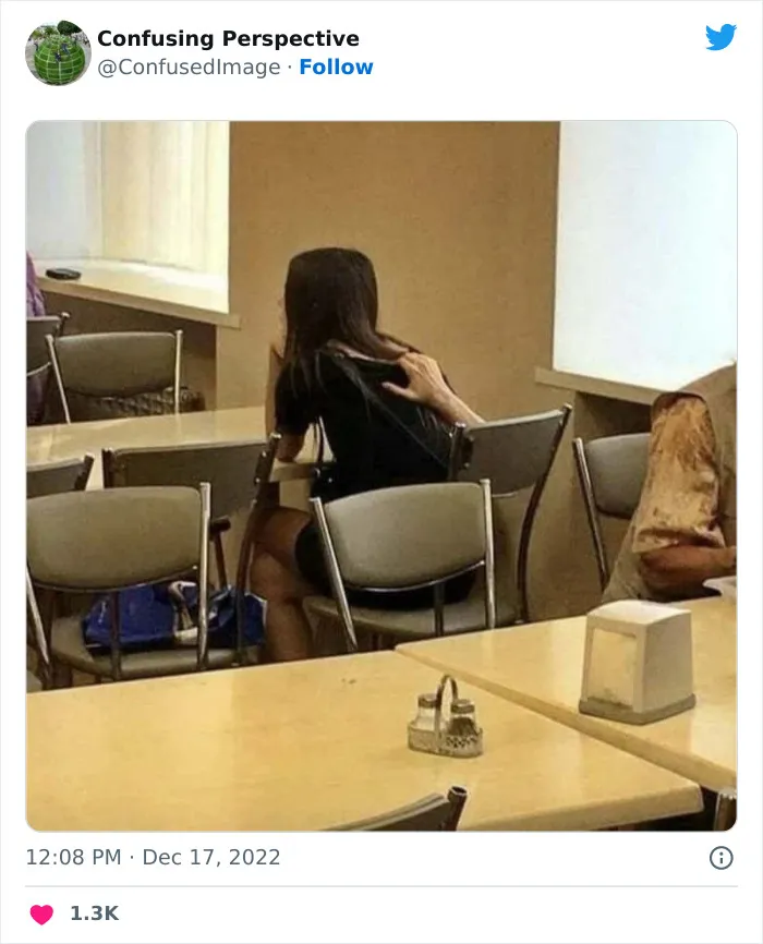 40 Fotos realmente confusas que parecen editadas hasta que las miras dos veces, compartidas por esta cuenta de Twitter