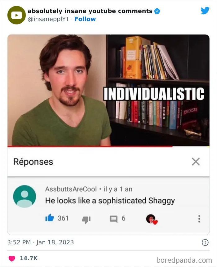 39 Times Savage Comments Earned Their Place On The “Absolutely Insane YouTube Comments” Twitter Page (New Pics)