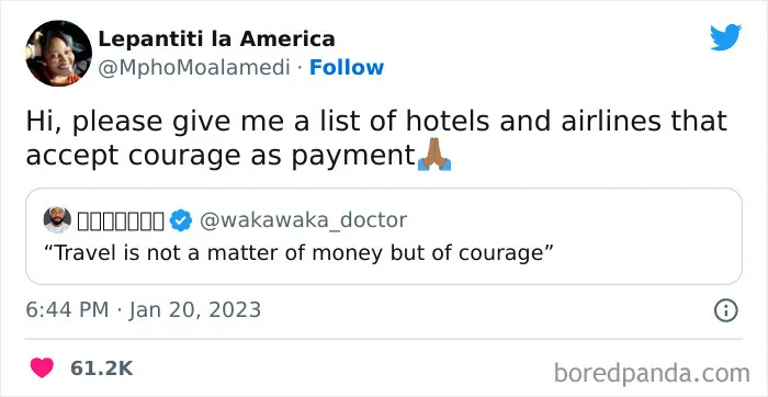 Courage Is All You Need? Huh?