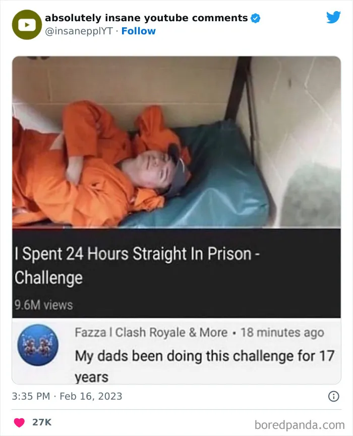 39 Times Savage Comments Earned Their Place On The “Absolutely Insane YouTube Comments” Twitter Page (New Pics)
