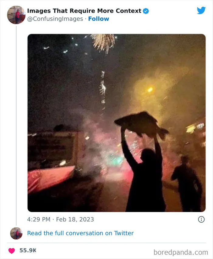 20 “Imágenes que requieren más contexto” y dan exactamente lo que prometen