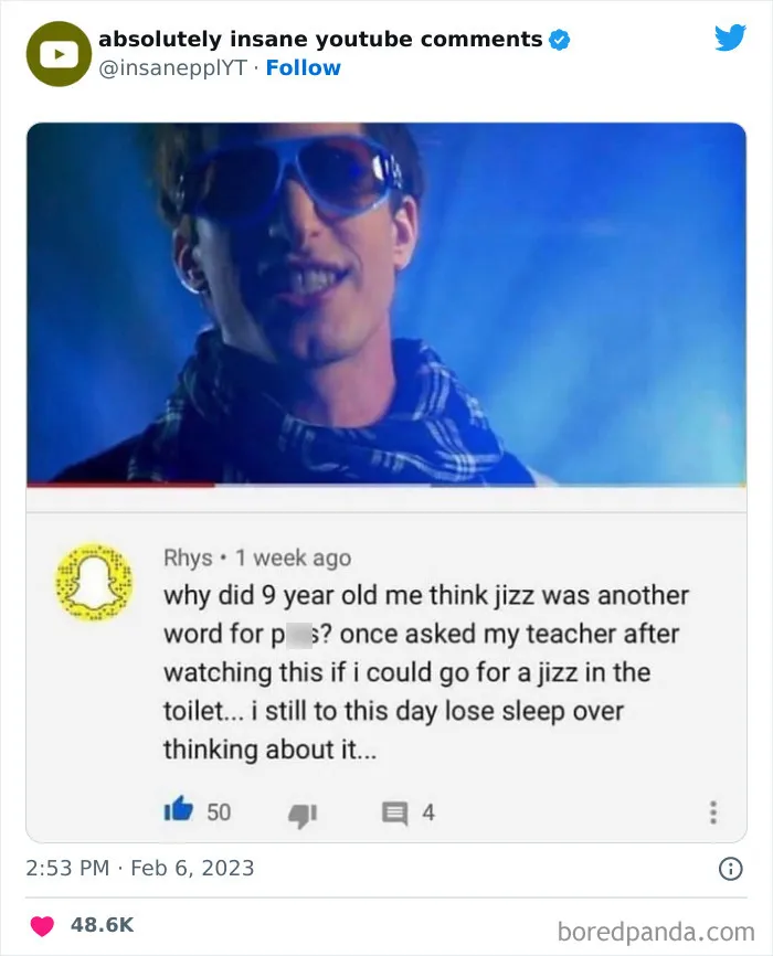 39 Times Savage Comments Earned Their Place On The “Absolutely Insane YouTube Comments” Twitter Page (New Pics)