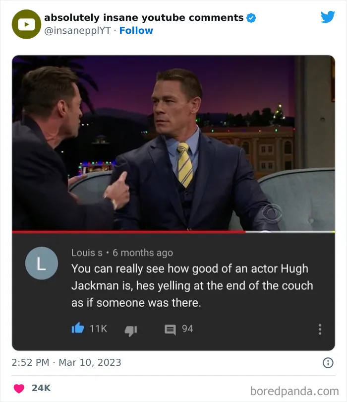 39 Times Savage Comments Earned Their Place On The “Absolutely Insane YouTube Comments” Twitter Page (New Pics)