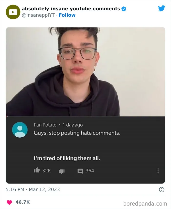 39 Times Savage Comments Earned Their Place On The “Absolutely Insane YouTube Comments” Twitter Page (New Pics)