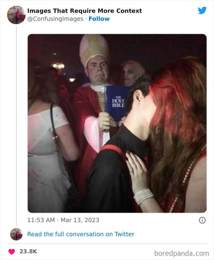 20 “Imágenes que requieren más contexto” y dan exactamente lo que prometen