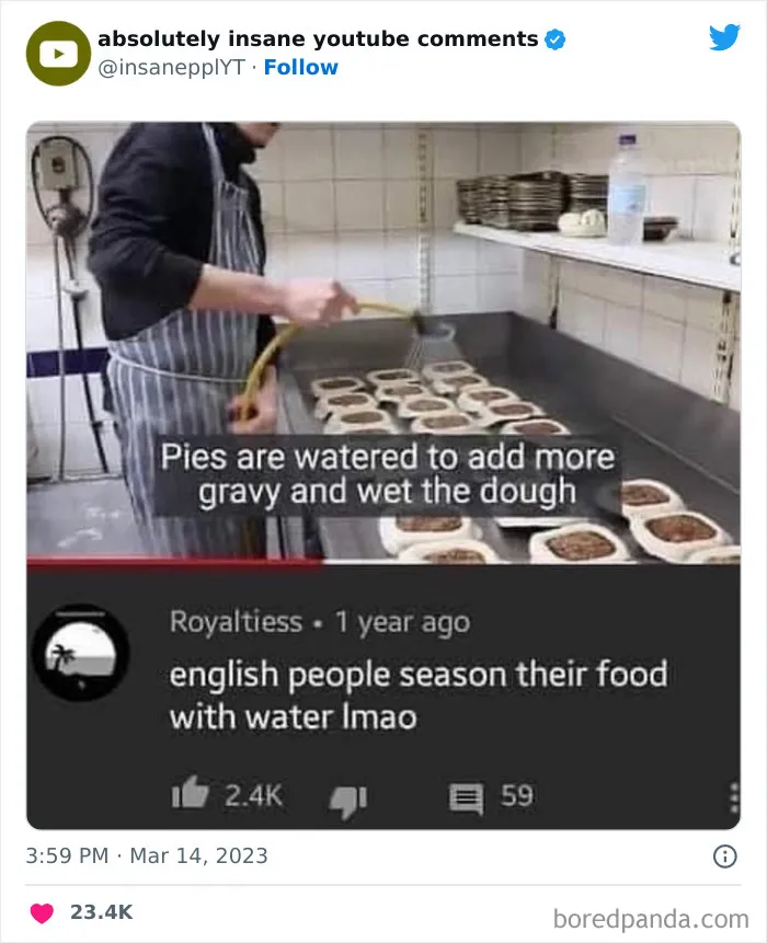 39 Times Savage Comments Earned Their Place On The “Absolutely Insane YouTube Comments” Twitter Page (New Pics)
