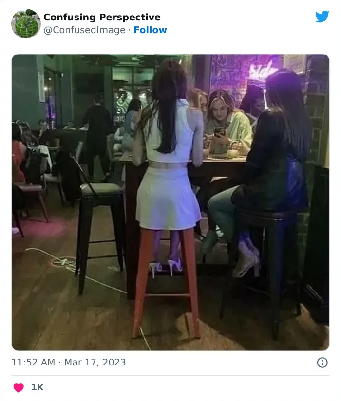 40 Fotos realmente confusas que parecen editadas hasta que las miras dos veces, compartidas por esta cuenta de Twitter